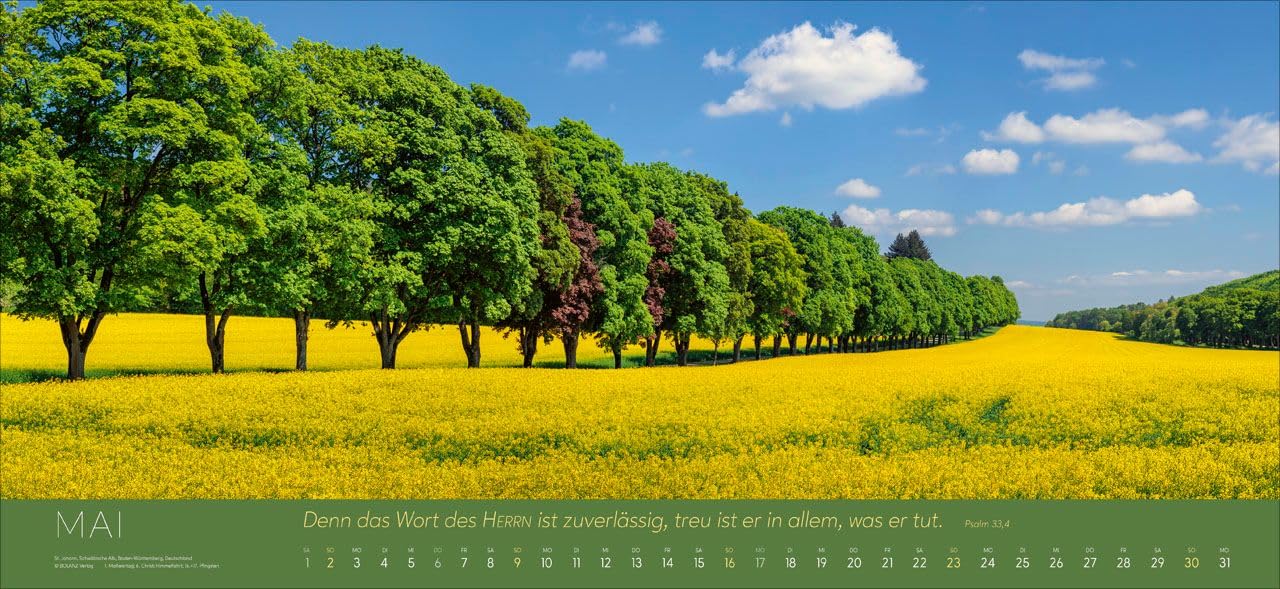 Ewigkeit im Herzen 2027 – Riesenpanoramakalender
