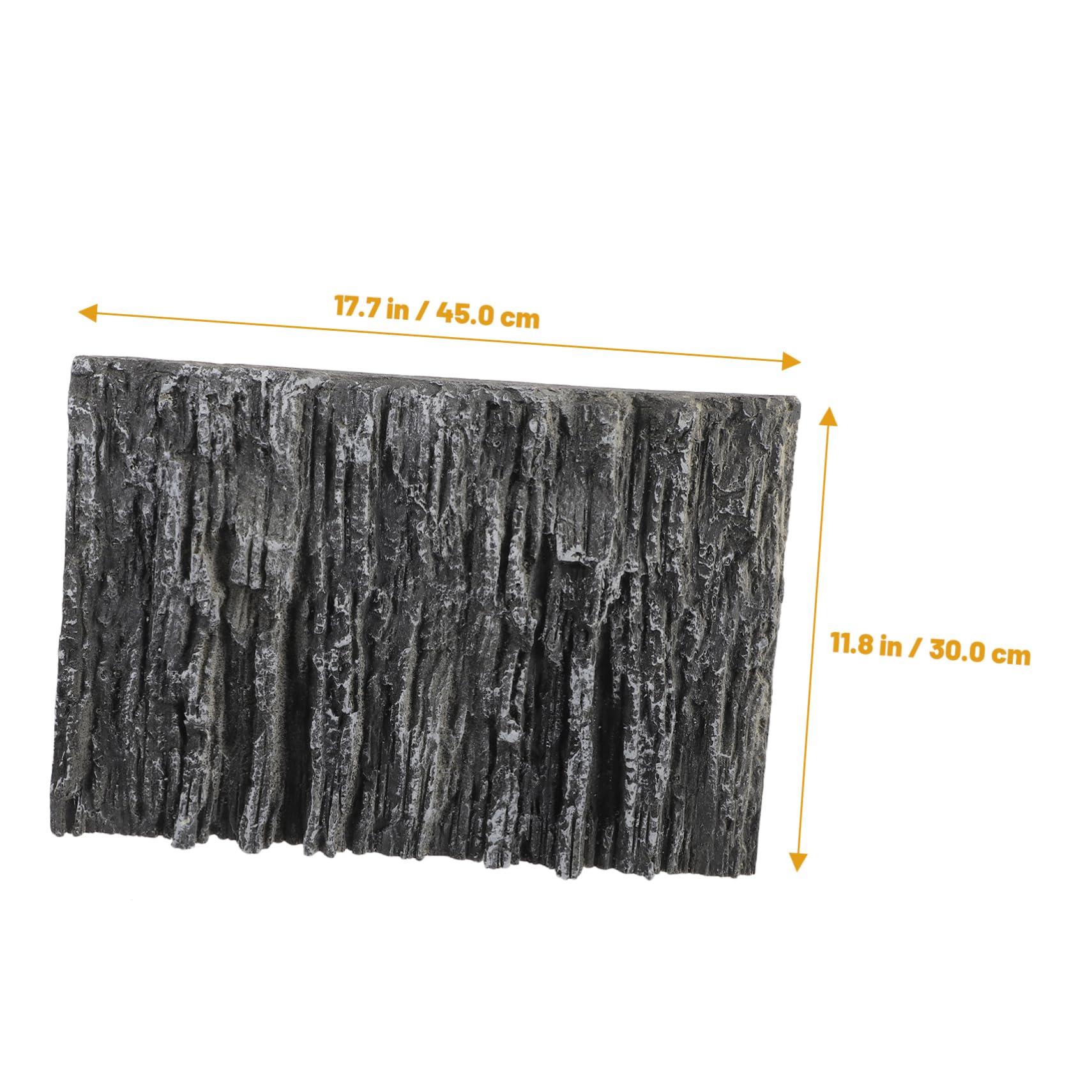 Toddmomy Reptile Tank Background Limestone Natural Look Aquarium Decor Easy to Cut Use for Fish and Turtle Tanks