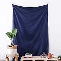 Vista 5 de Popular Handicrafts Tapiz en blanco, impresión de sublimación azul Neavy para colgar en la pared para dormitorio, sala de estar, dormitorio