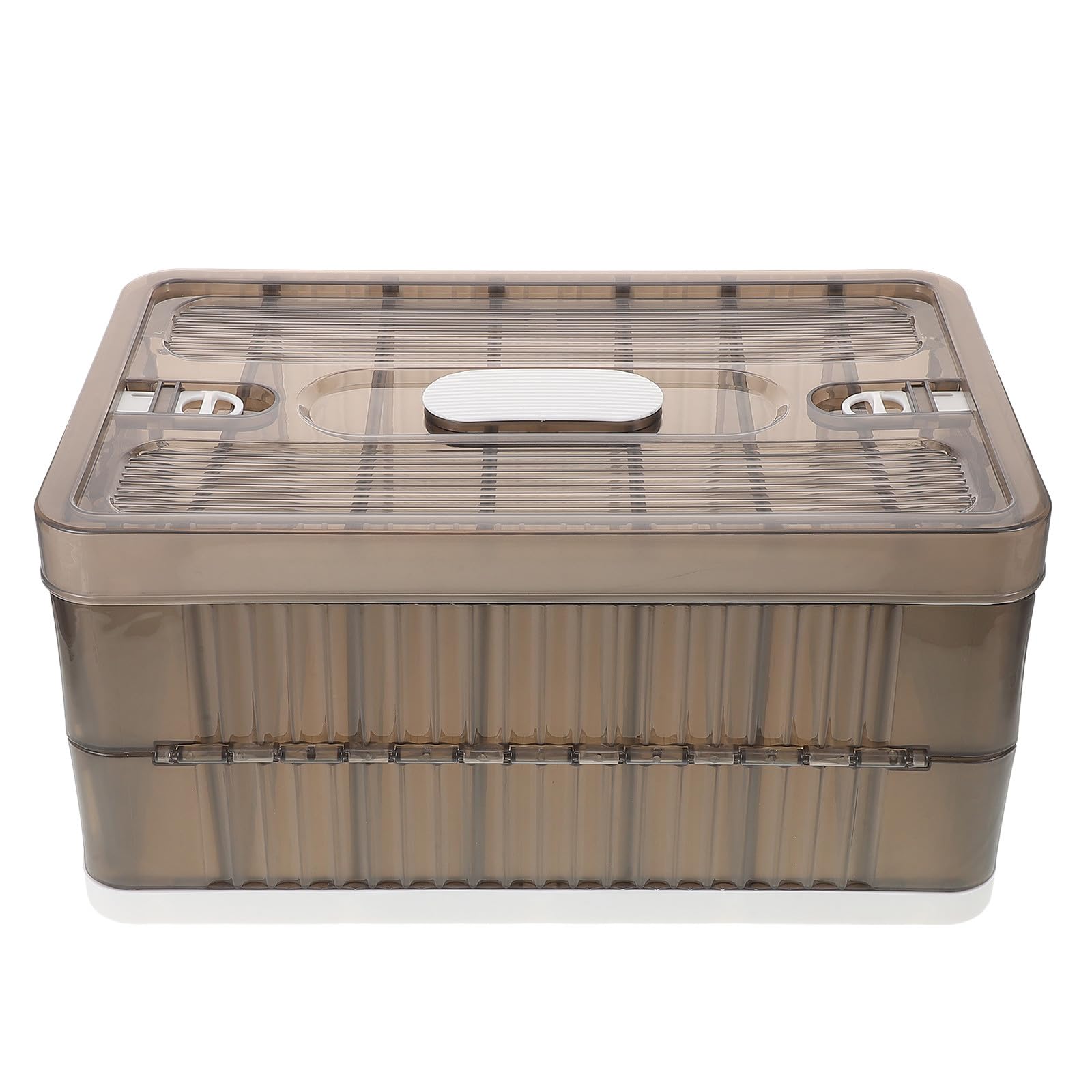 Gain de place dressing grâce à la boîte pliable à compartiments amovibles