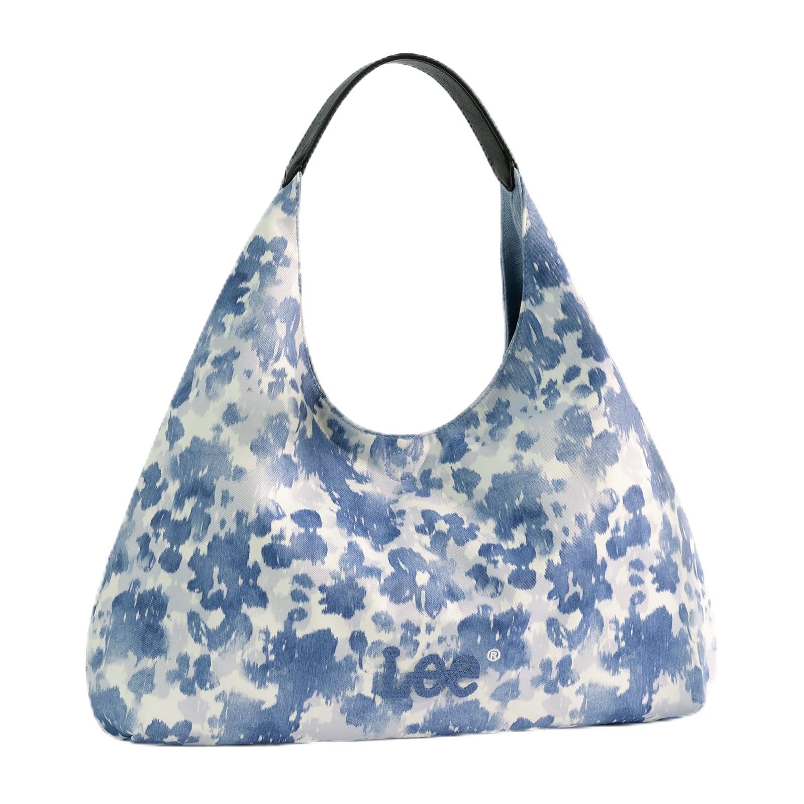 Lee Denim Tote Bag for Women, Reversible Slouchy Hobo Shoulder Purse