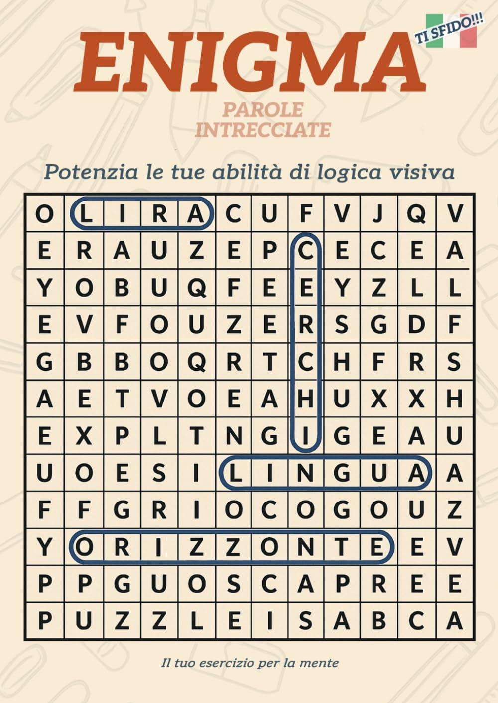 Enigma: Cerca e trova tutte le parole: Migliora e allena la tua logica visiva con più di 1500 parole da trovare. Più livelli di difficoltà inediti, allena la mente