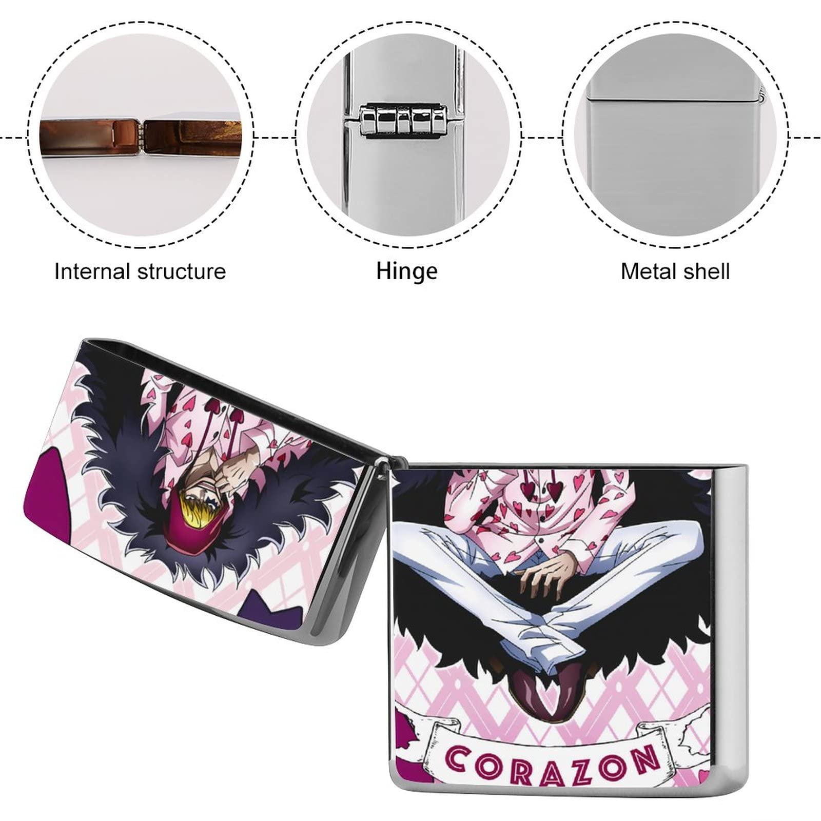 Amazon.co.jp: ワンピース ライター アーマー ZIPPO兼用ケース 軽量