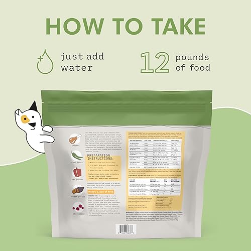 Miniatura 6 de Dr. Mercola Bark & Whiskers - Alimento deshidratado para perros - Ingredientes de grado humano - Nutrición completa y equilibrada para perros -