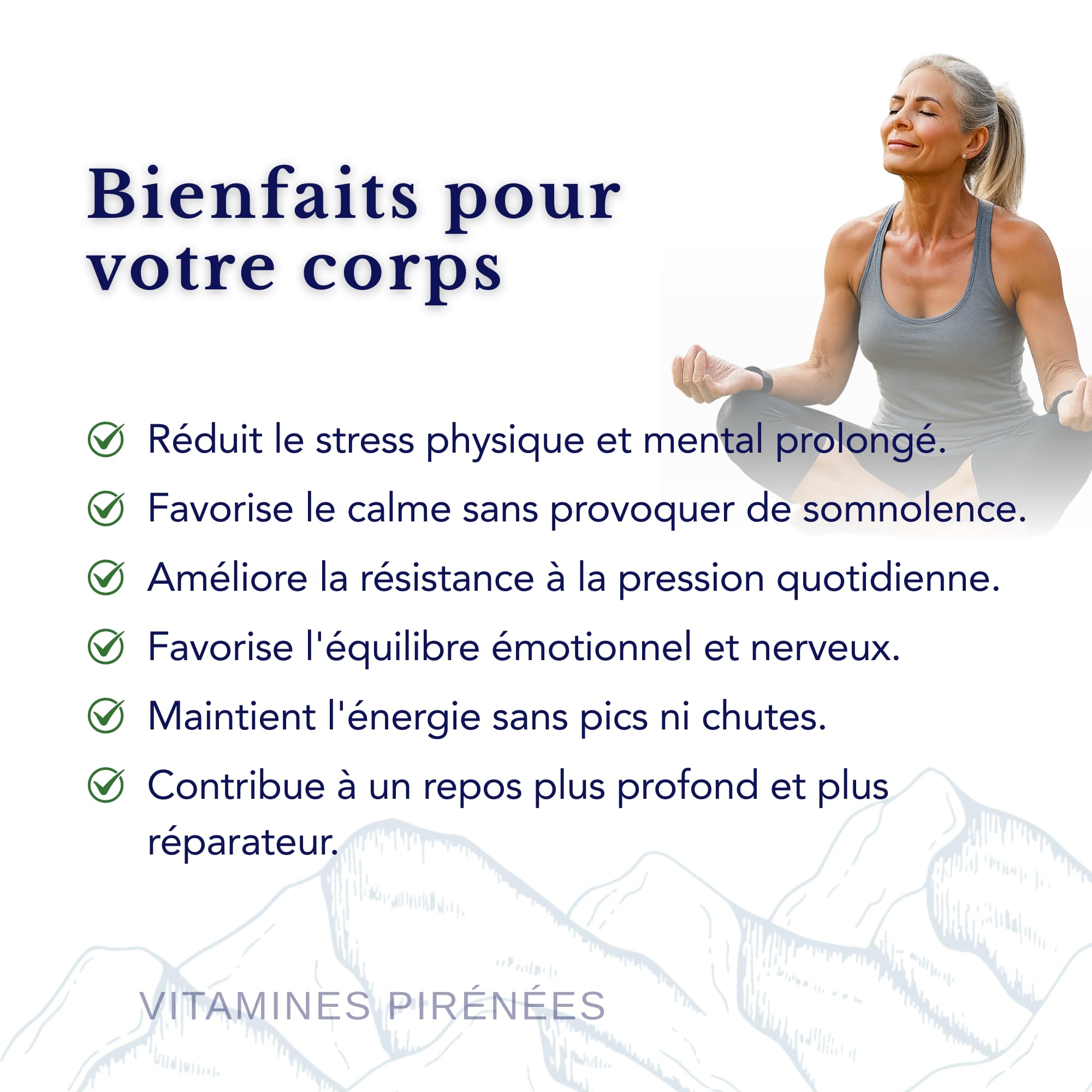 L-Tryptophane Magnésium Ashwagandha Rhodiola – Gestion de l’Équilibre Émotionnel et de l’Énergie, 4 Compléments en 1 Paquet pour Bien-être Mental et Vitalité I 28 Doses Journalières