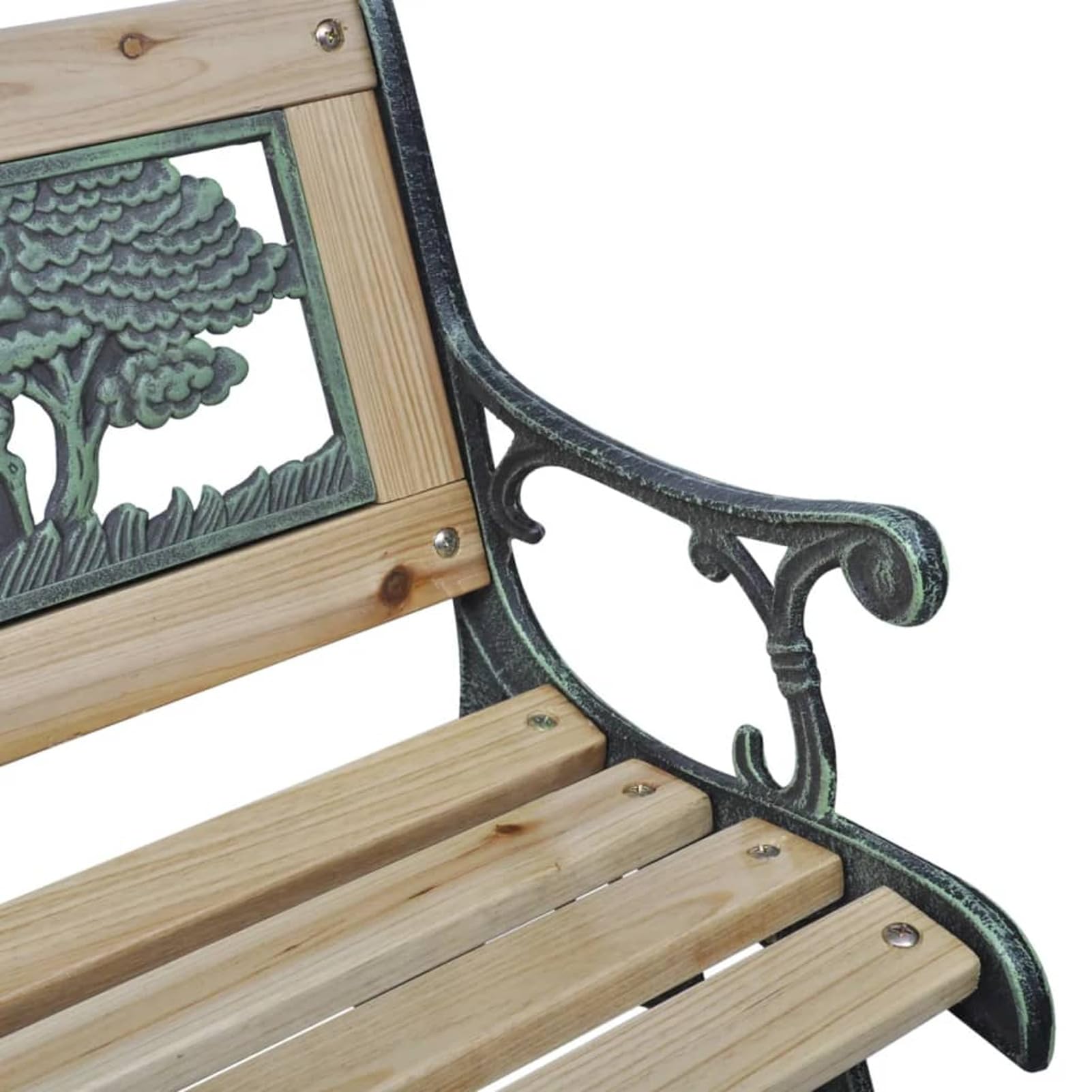 Homgoday Banc de jardin pour enfants - 84 cm - En bois - Banc de terrasse - Pour extérieur, salon
