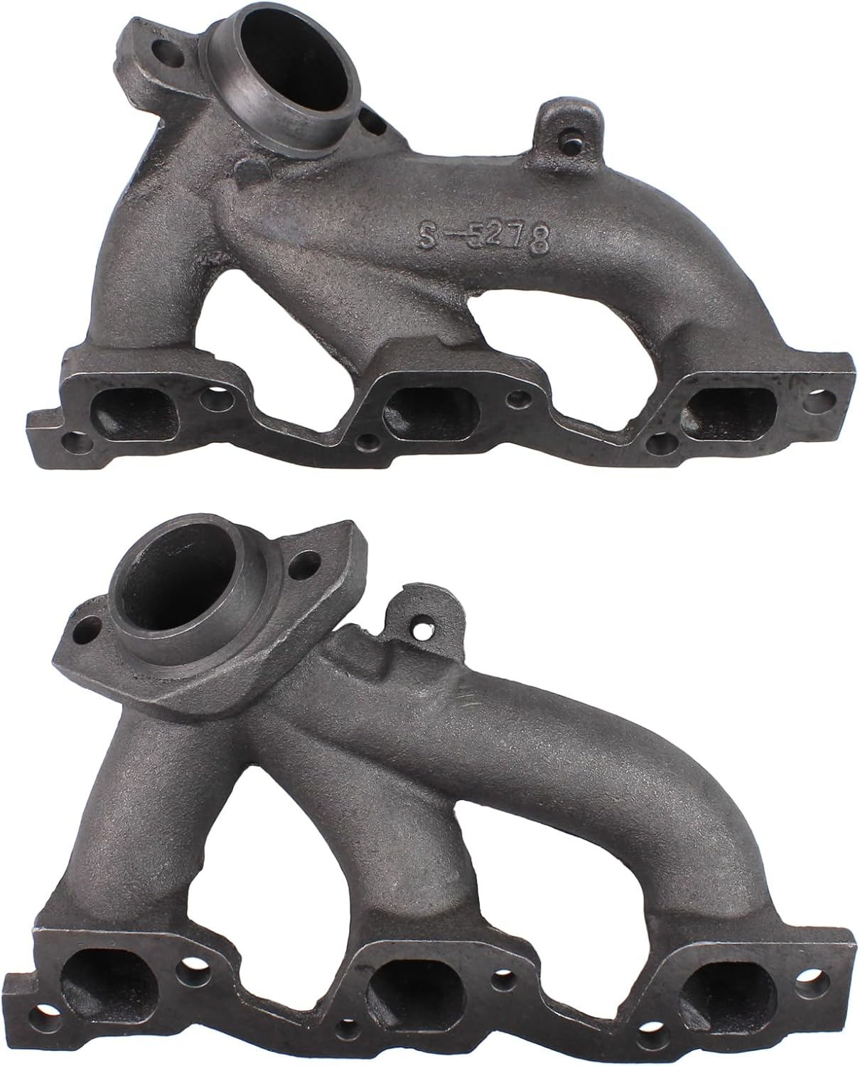 Left and Right Exhaust Manifold for Jeep Wrangler 3.8L 2007 2008 2009 2010 2011