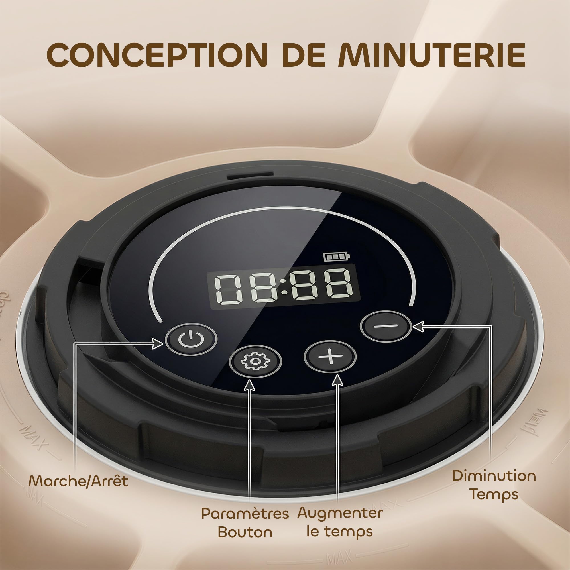 PawHut Distributeur de Nourriture pour Animaux de Compagnie Distributeur Automatique de Nourriture gamelle d'alimentation 6 portions sans Fil à minuterie avec 1 Sac réfrigérant écran LED Blanc
