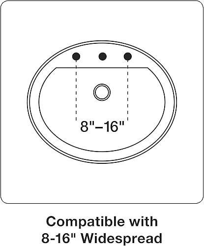 Miniatura 6 de Juego de grifería Devonshire de Kohler, para baño, con dos grifos, 394-4-BN