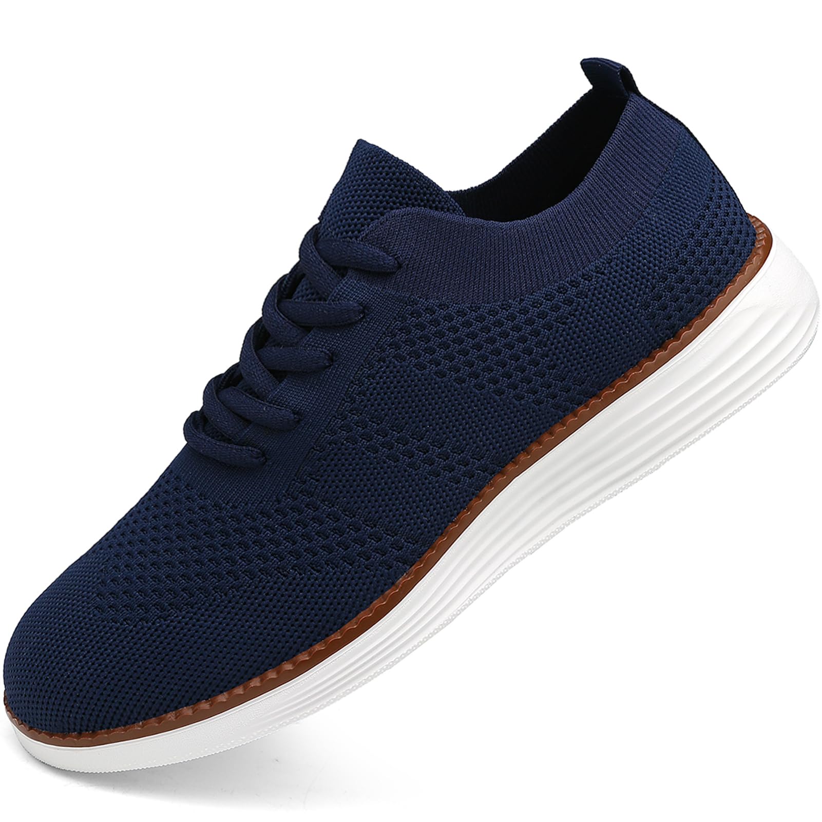 FZJIALI Schuhe Herren Turnschuhe Laufschuhe Atmungsaktiv Anzugschuhe Business Bootsschuhe Formale Moderne Klassische Freizeit Hochzeit Sneaker