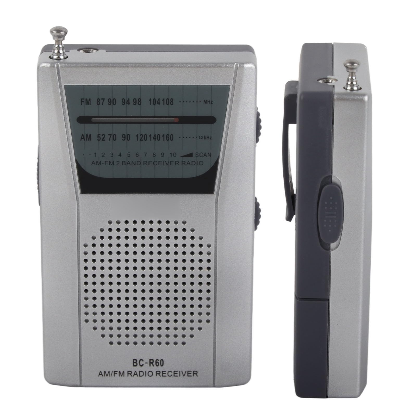 Tragbares Radio Radio Transistor Amfm Miniatur Kleine Duschradios