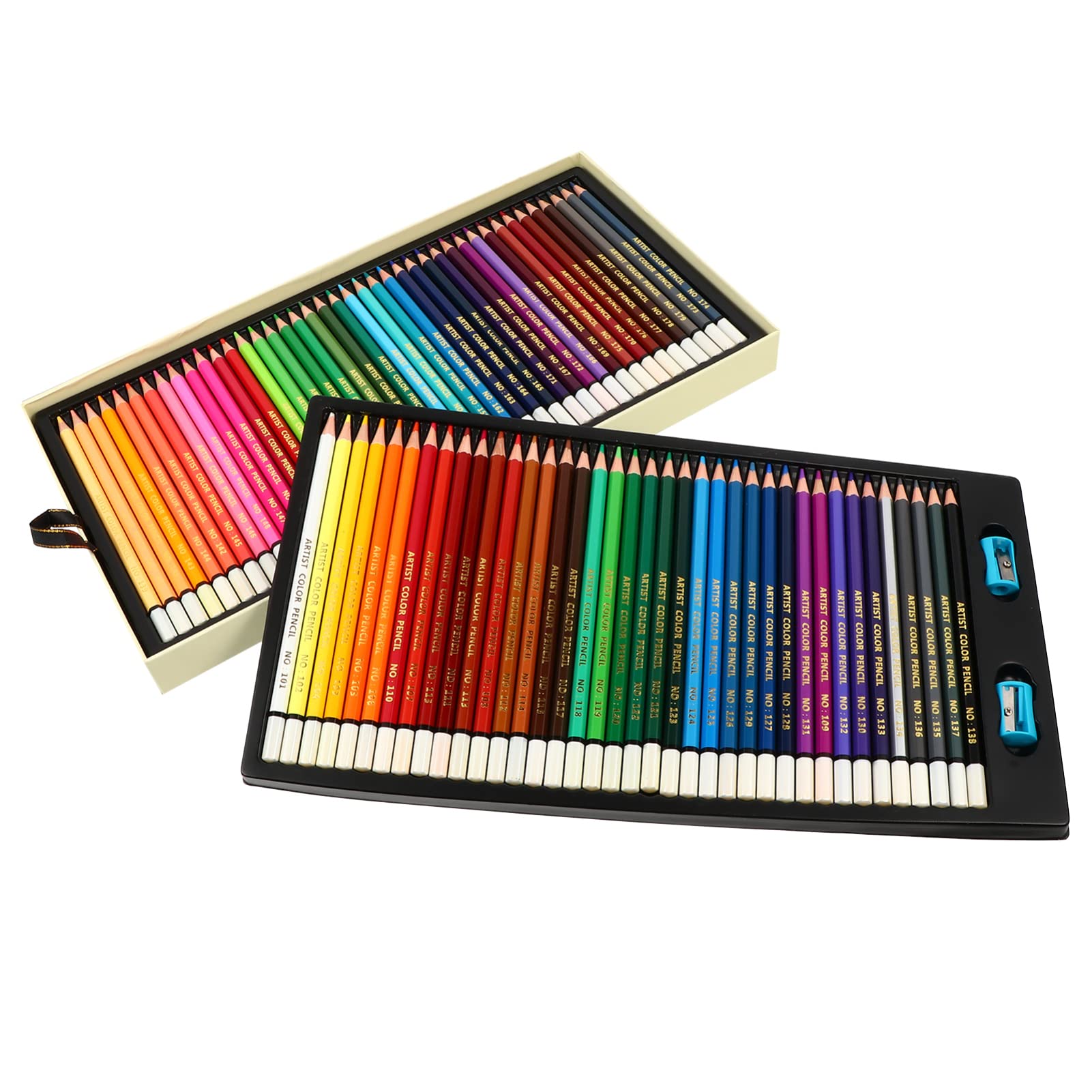 Crayons de Couleur Professionnels pour Artistes Débutants 120 Pièces
