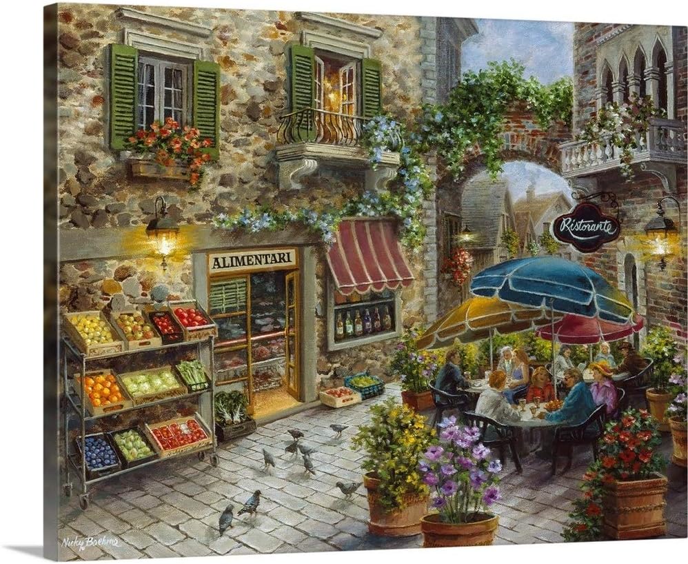CANVAS ON DEMAND Contentment Canvas Wall Art Print by Nicky Boehme, Contemporary, Home Decor, Artwork, 30"x24"