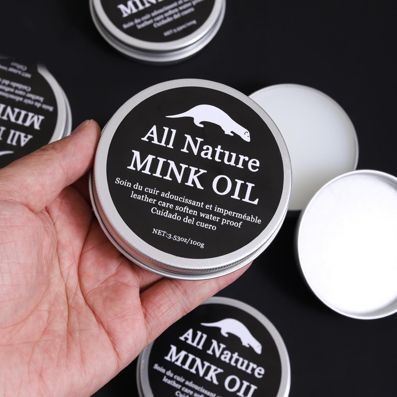 Crema per Pelle | Crema Condizionante Per Pelle Da 100g | Trattamento Delicato Rigenerante per Borse Stivali Sella Divani Interno Auto