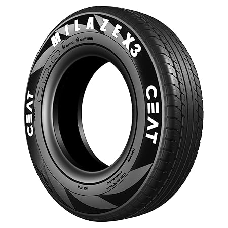 Ceat 105756 Milaze X3 155/65 R14 75T Tubeless Car Tyre
