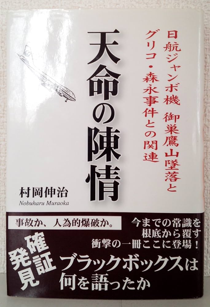 天命の陳情: 日航ジャンボ機御巣鷹山墜落とグリコ・森永事件との関連