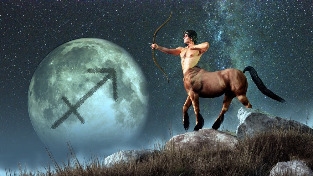 Amazon.co.jp: Posterazzi Sagittariusは星座の9番目の星座ですその