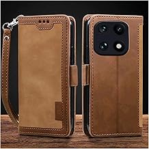 Excelsior Flip Cover for Oneplus 15 | Premium PU Leather | 360 Degree Protection | Durable (Coffee)