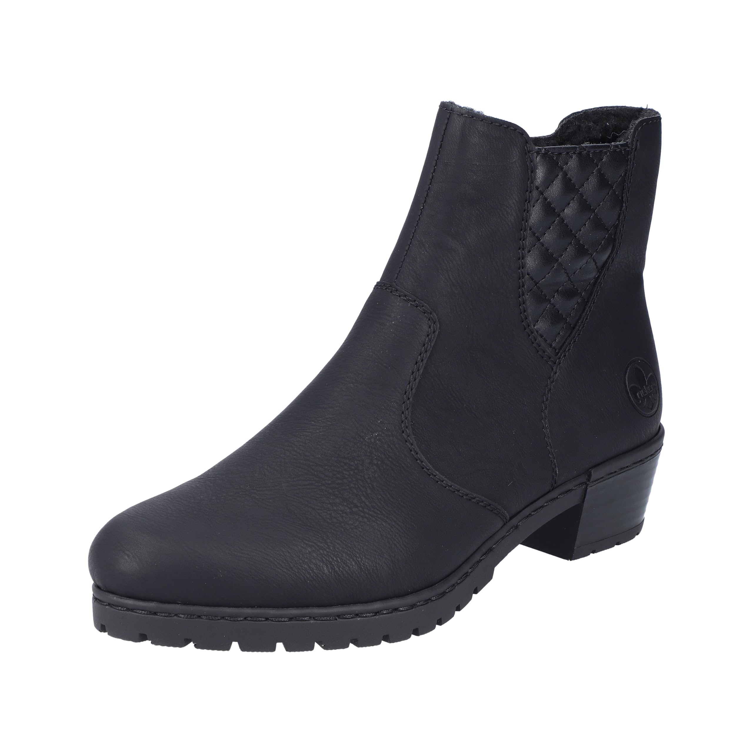 Rieker Women's Y1750Chelsea Boots, black, 6.5 UK