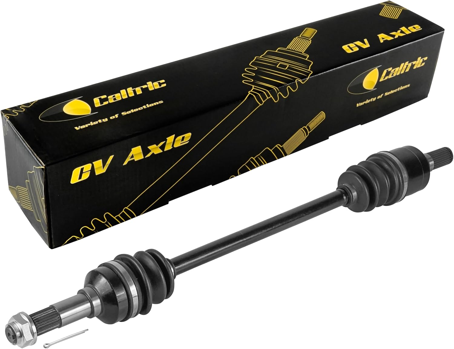 Caltric Rear CV Axle Compatible with Yamaha YXZ1000 EPS 2016 / YXZ1000R EPS 2017-2018 2022-2024 / YXZ1000R SS EPS 2017-2018 2022-2024