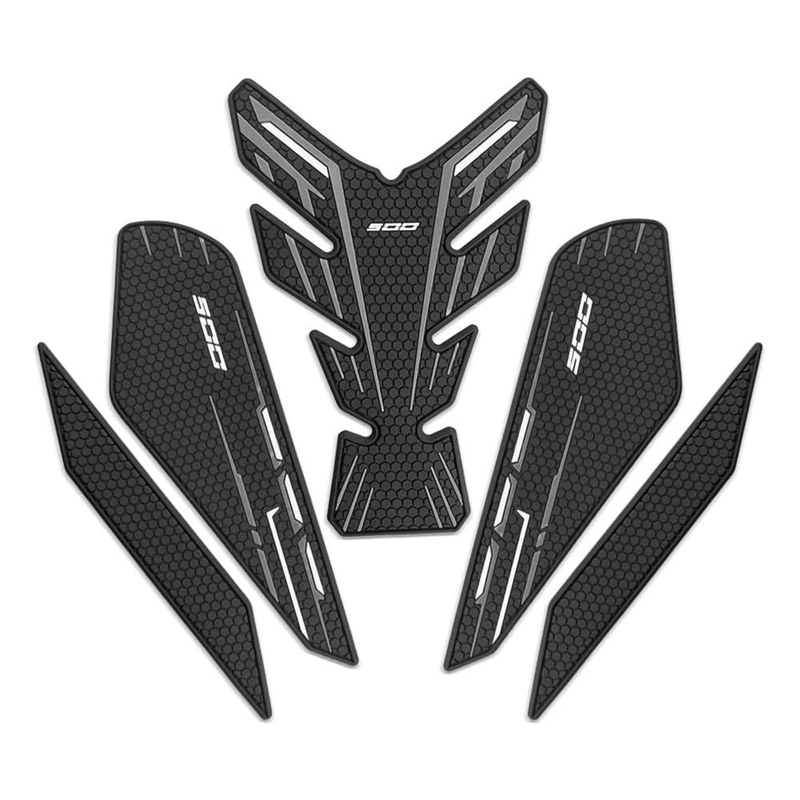 Motorrad Rutschfeste Seite Kraftstofftank Aufkleber Pad Für Kawasaki Für NINJA 500 SE 2024 2025(Color6)