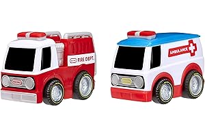 Little Tikes Crazy Fast Cars My First Cars, Fire Truck, Ambulance