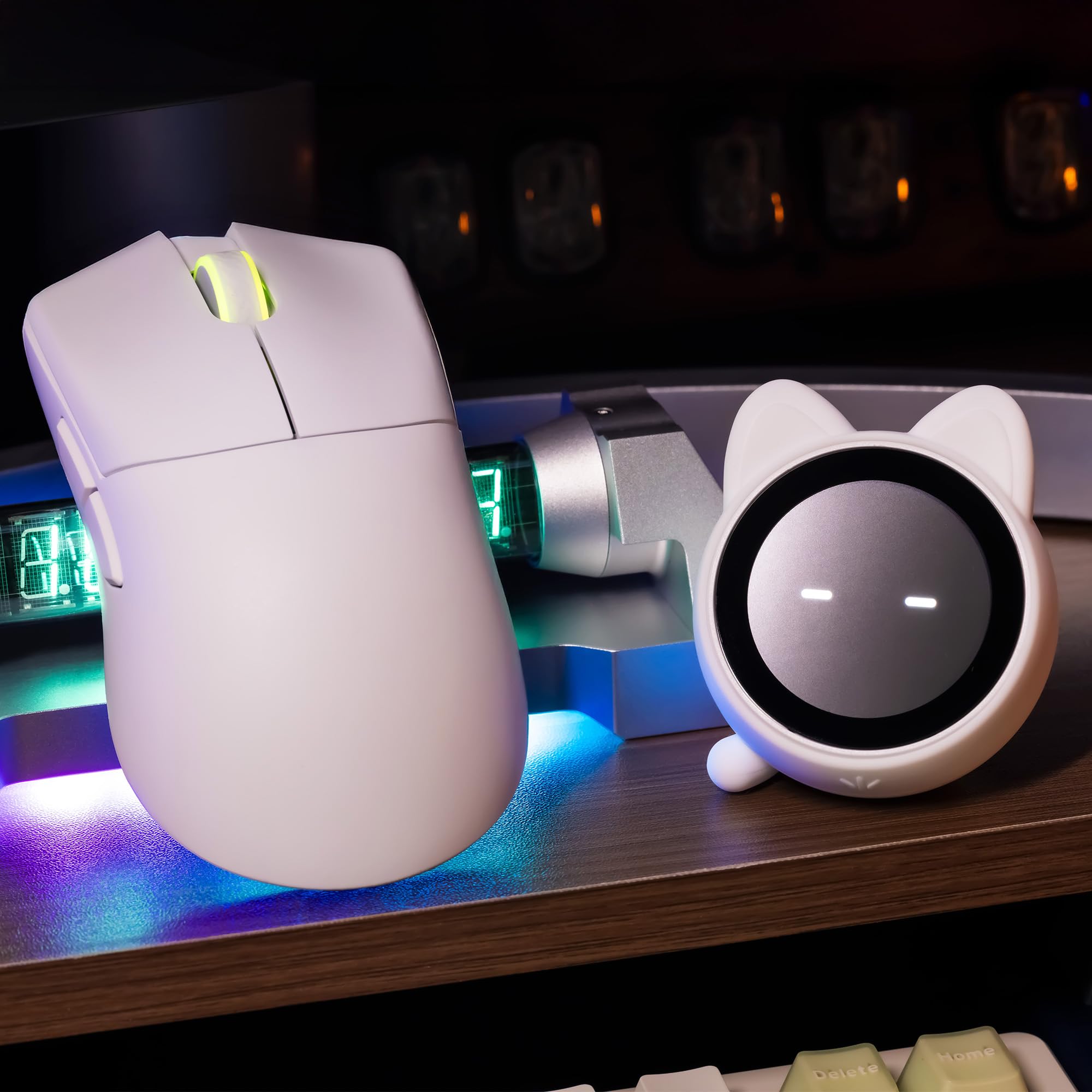 SMACKAPE WLMOUSE Huan Mouse para jogos de liga de magnésio