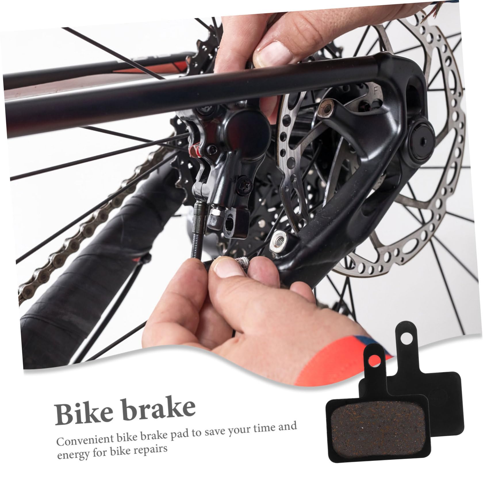 YARNOW 30 Jeux De Plaquettes De Frein De Vélo Freins De Vélo Plaquettes De Frein À Disque De Vélo Fournitures De Cyclisme Disque De Frein De Vélo Plaquettes De Frein Haute Performance