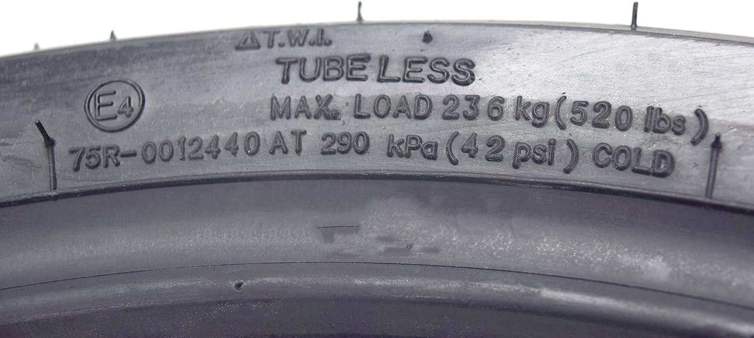 Kenda KM1 (KM001) 120/70ZR17 Front Tire for Sport Touring Motorcycle 58W - Radial Tire with High-Speed Stability & Excellent Wet Grip w/Keychain (120/70-17)