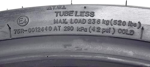 Miniatura 5 de Kenda KM1 (KM001) 12070ZR17 Neumático delantero para motocicleta Sport Touring 58W - Neumático radial con estabilidad a alta velocidad y excelente