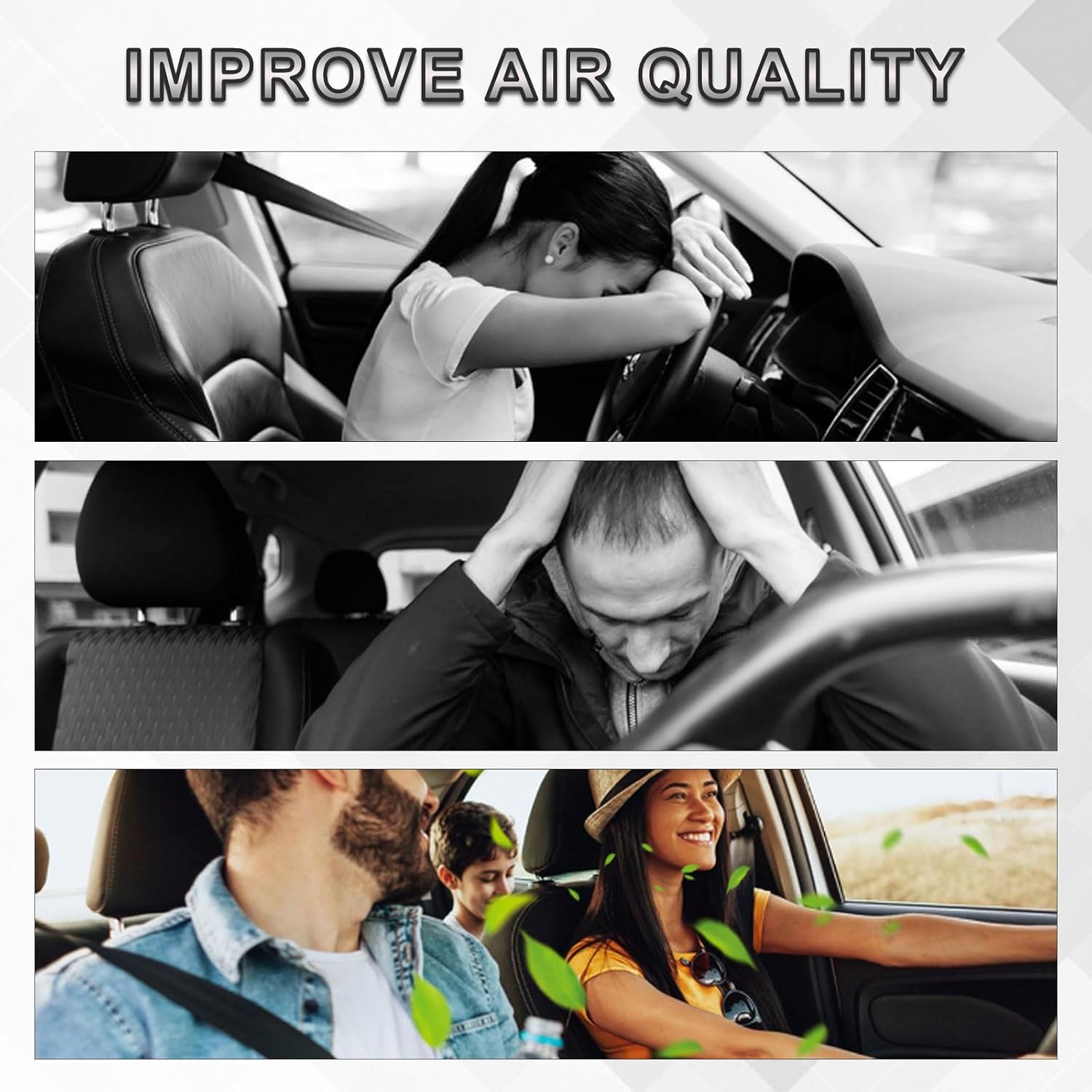 Comb Engine Cabin Air Filter for Hyundai Sonata 2025 2024 2023 2022 2021 2020 (Except Hybrid)