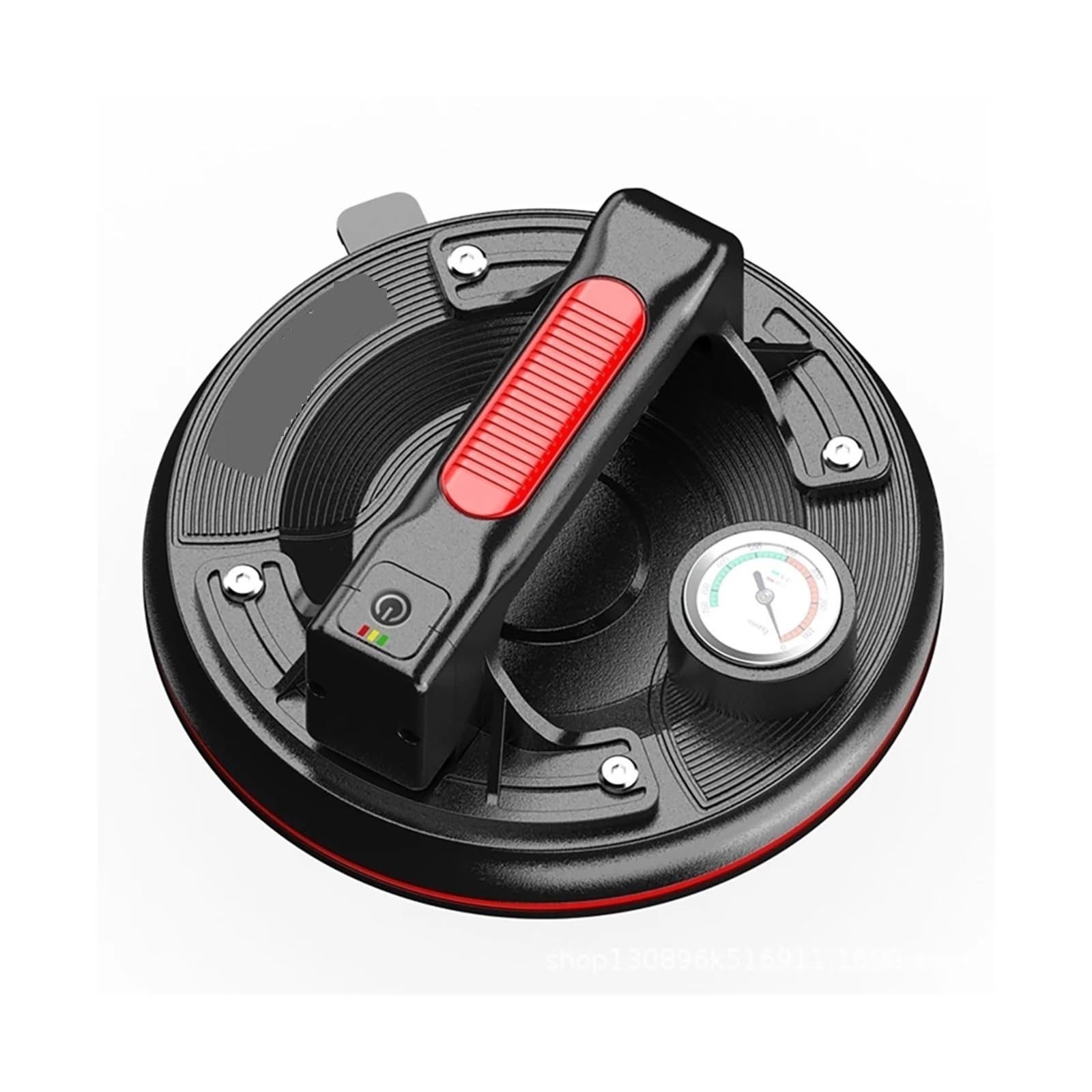 Ventosas, Ventosa Eléctrica De Vacío For Baldosas Vidrio, Fuerte Capacidad Carga 220 Kg, Industrial 8 Pulgadas Con Bomba Aire Y Caja Almacenamiento