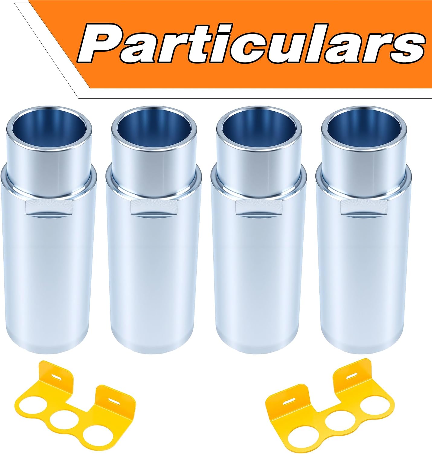 10315 Stack Truck Adapter Kit Compatible with Challenger Lift CL9 CL10 E10 VS10 X10 SA10x, For 10K/12K Two Post and Inground Car and Truck Lifts, (4) 3" & (2) 6" stack adapters with Organizer