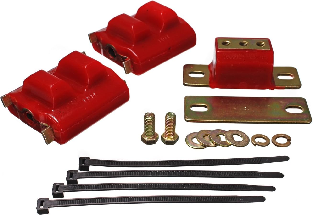 Energy Suspension 3.1130R Complete Engine and Transmission Mount Set
