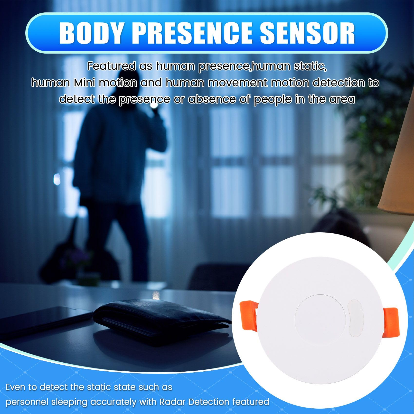 2X Zigbee MmWave Detector de Presencia 220V/110V Radar Sensor de Movimiento 24G Relé Lux Detección de Luz/Distancia Tuya