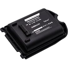11.1V 3400mAh Li-ion TSC3 Ranger 3 Battery Compatible with 890-0163 890-0163-XXQ 990652-004756