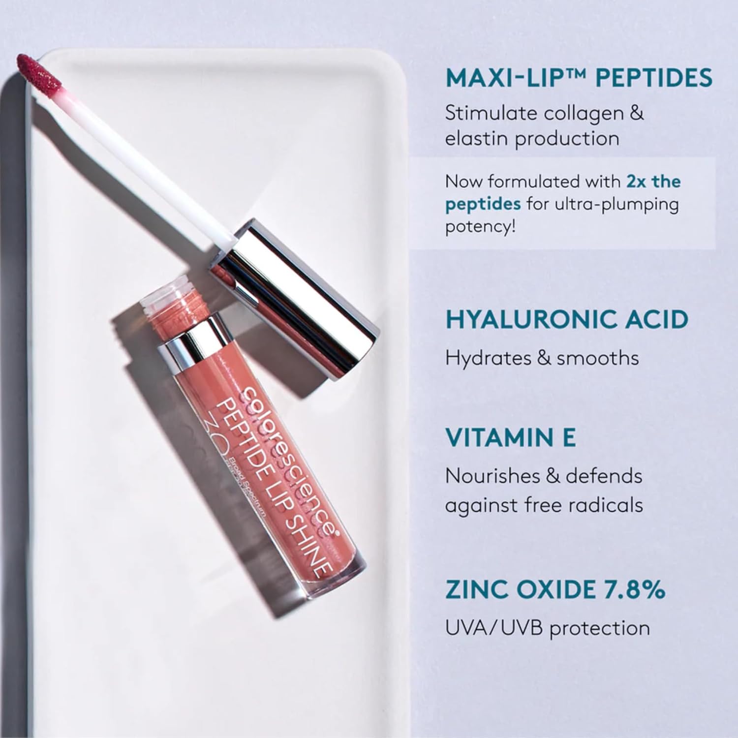 Colorescience Peptide Lip Shine SPF 30 - Image 6
