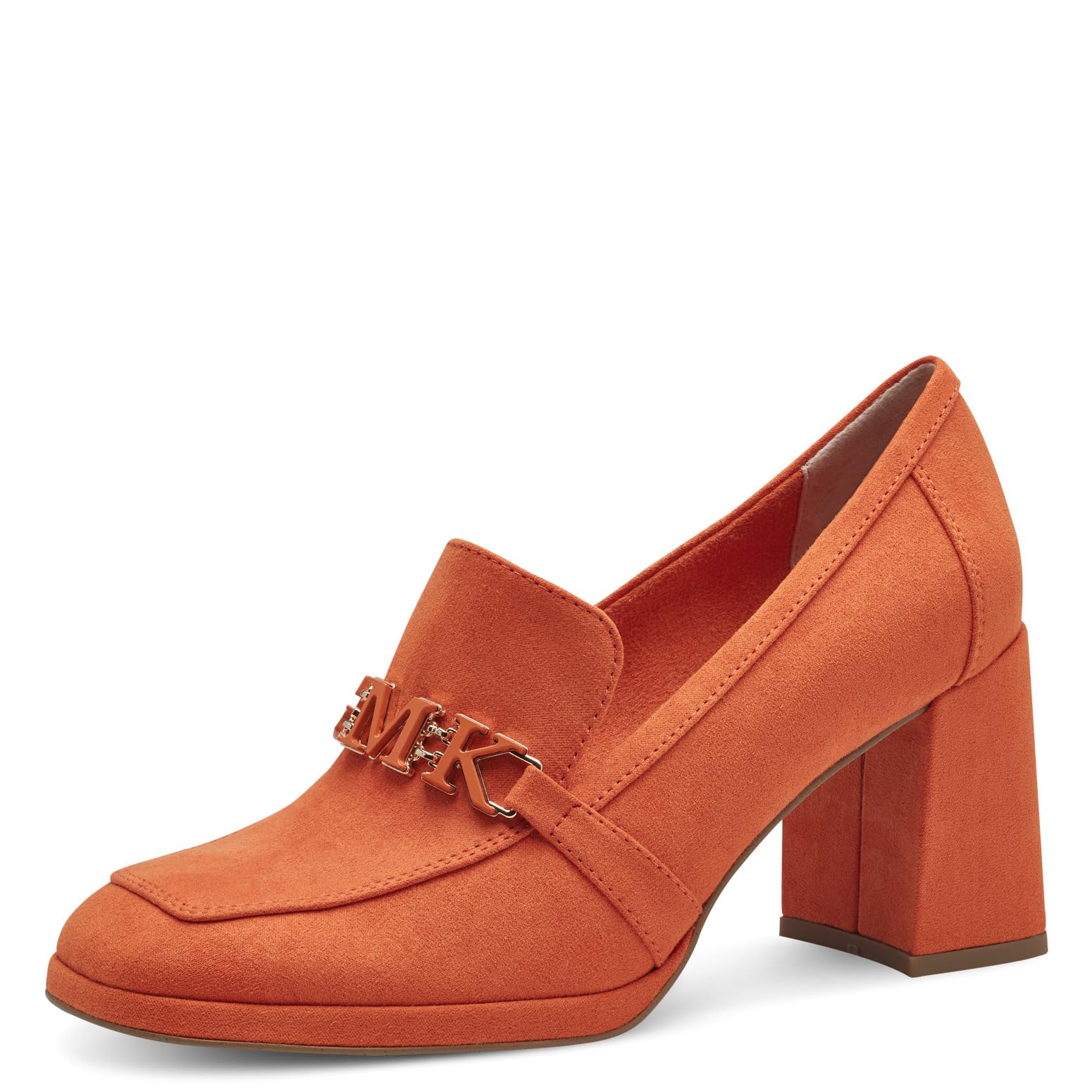 MARCO TOZZI Women's 2-84402-42 Loafers, Orange, 6.5