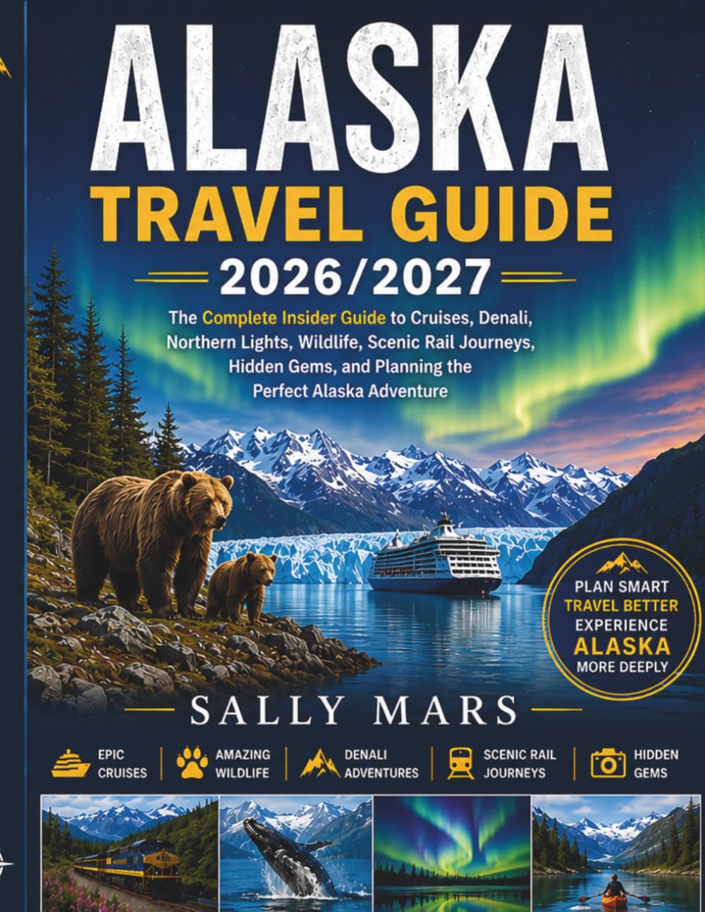 Alaska Travel Guide 2026/2027: The Complete Insider Guide to Cruises, Denali, Northern Lights, Wildlife, Scenic Rail Journeys, Hidden Gems, and Planning the Perfect Alaska Adventure