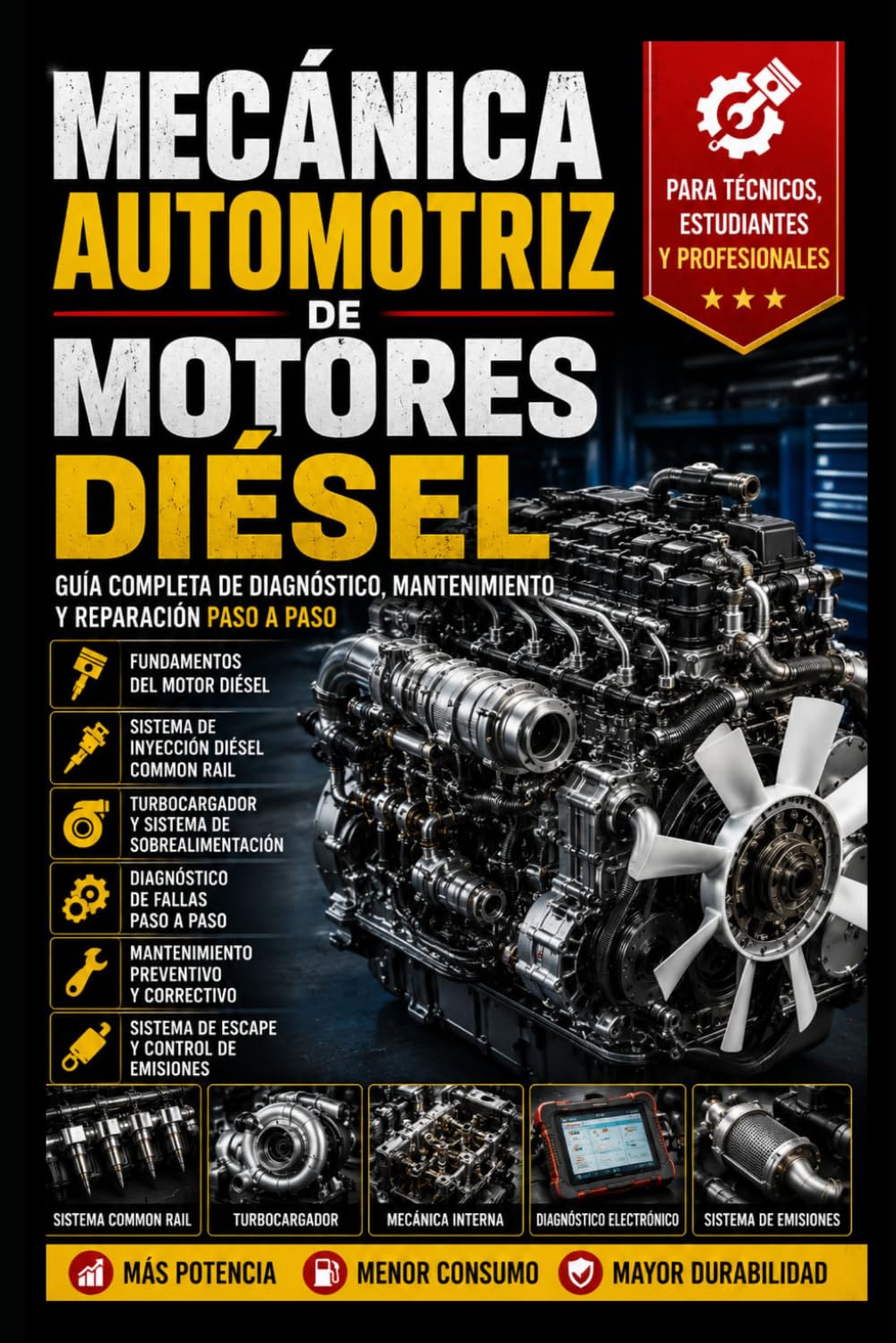 MECÁNICA AUTOMOTRIZ DE MOTORES DIÉSEL (MECÁNICA AUTOMOTRIZ PARA EMPRENDER: CREA Y GESTIONA TU PROPIO TALLER)