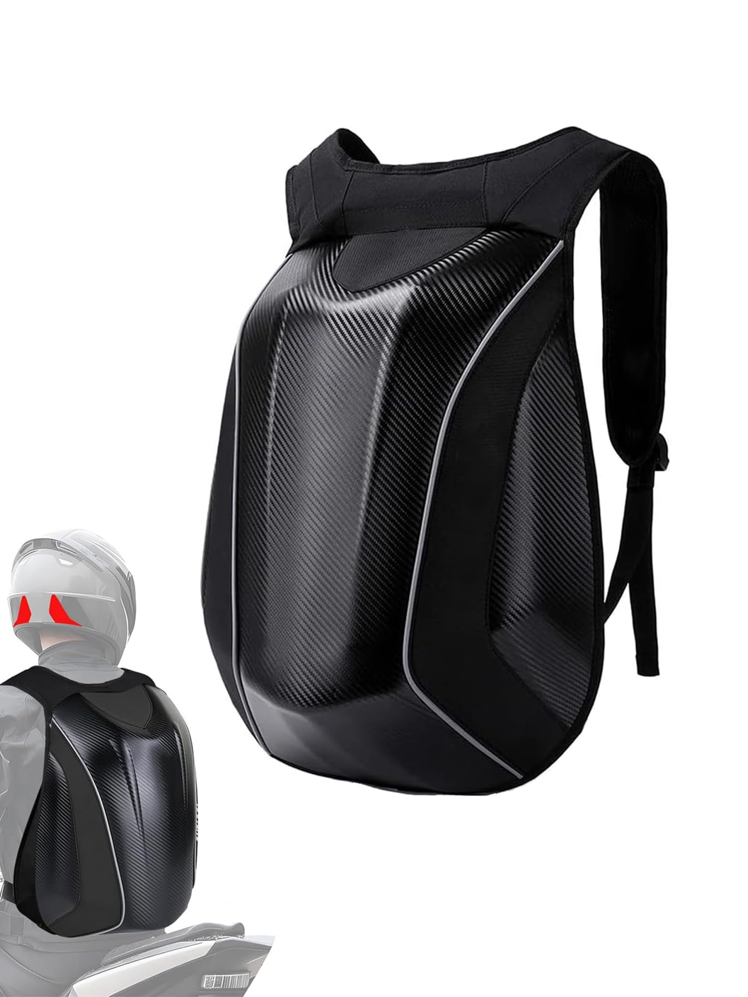 Amazon.co.jp: JFG RACING 30L ハードシェルカーボンファイバー
