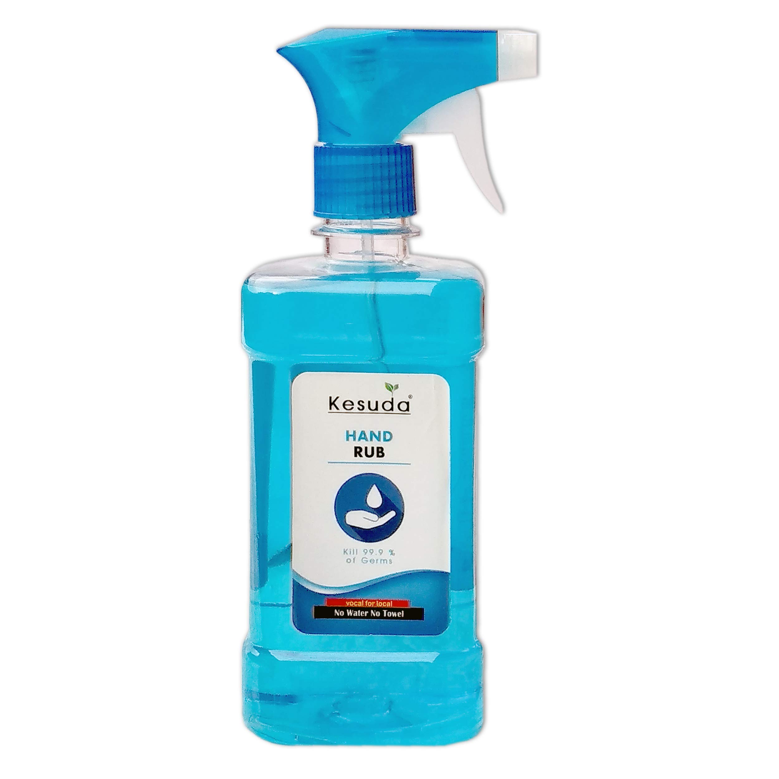 1 Liter Hand Rub Alcohol Base LIQUID Sanitizer With Spray Sanitizer (1 L)-image-28