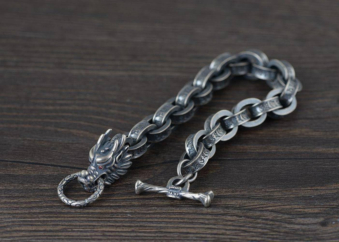 Amazon.co.jp: ブレスレットs925シルバーブレスレットアンティーク