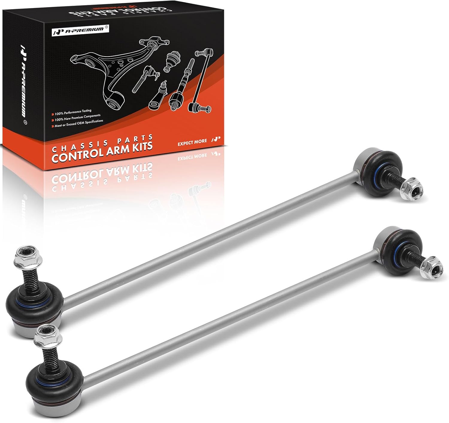 A-Premium 2 x Front Sway Bar Links Stabilizer Bar Links, Compatible with Mini Cooper Countryman 2011-2016, Cooper Paceman 2013-2016