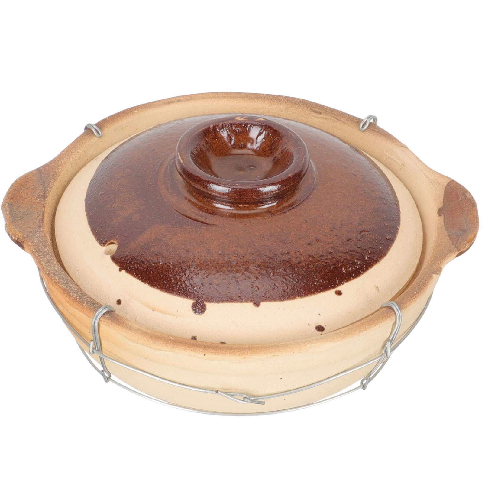 PACKOVE Clay Cooking Pot Casserole Pot With Lid Korean Stone Pot Chinese Casserole Pot Casserole Cookware for Home