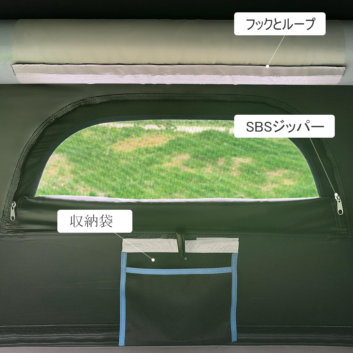 Amazon.co.jp: BOOMLATU 2人のインフレータブルカールーフトップ