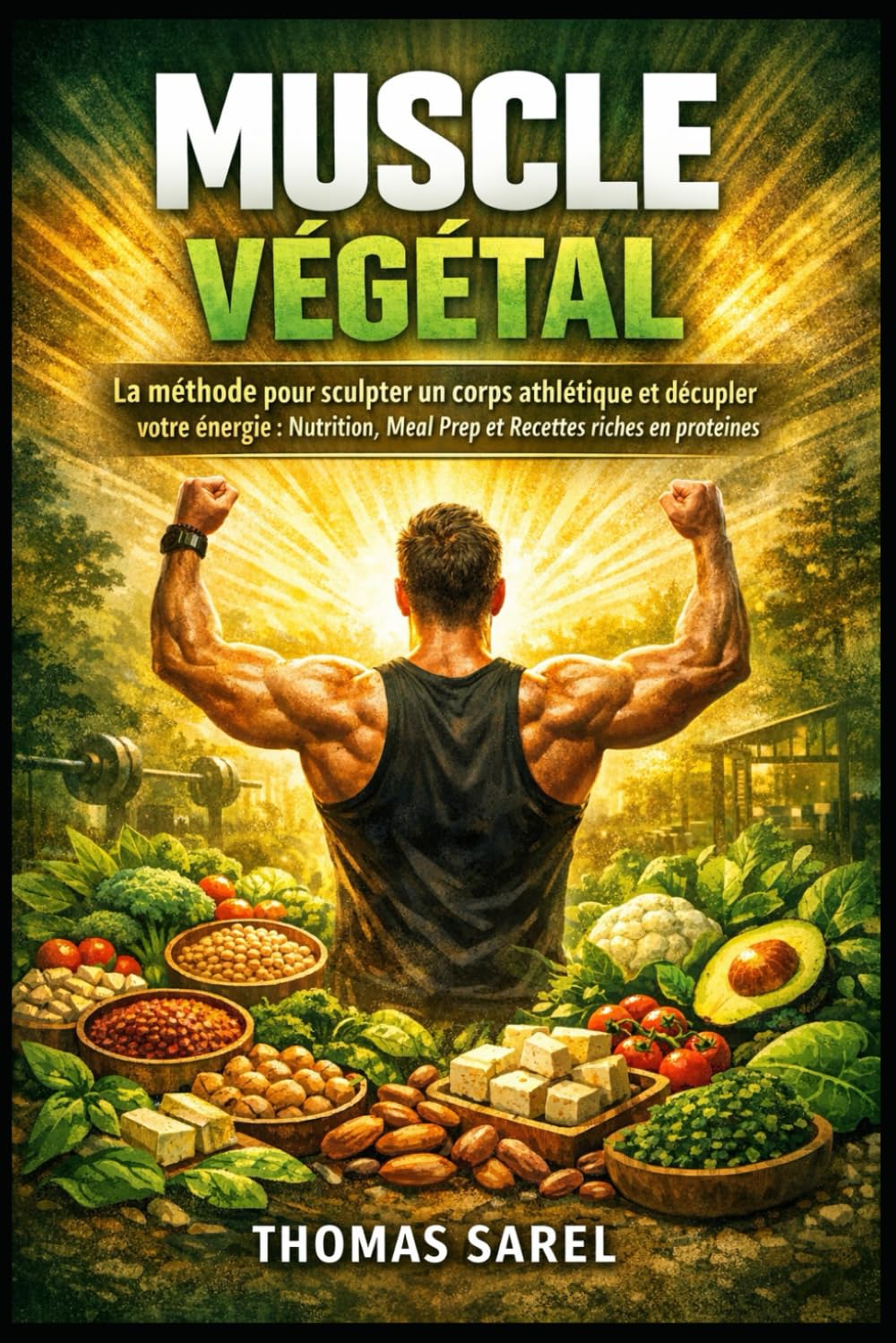 MUSCLE VÉGÉTAL: La méthode pour sculpter un corps athlétique et décupler votre énergie : Nutrition, Meal Prep et Recettes riches en protéines