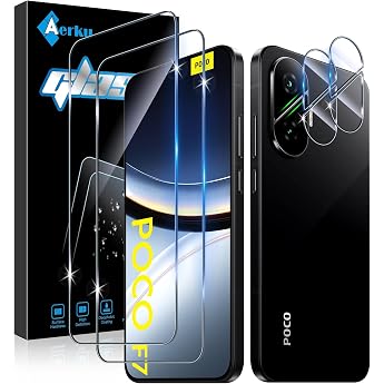 Screen Protector for Xiaomi Mi Poco F7 for Tempered Glass 2 Pieces