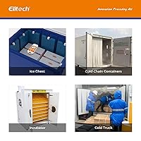 Vista 8 de Elitech RC-5+ Registrador de datos de temperatura USB PDF digital, grabador reutilizable, termómetro para refrigerador, 32000 puntos de alta