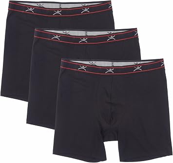 Terramar mens Silkskins 6" Boxer Briefs